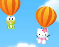 Sanrio bubbles kutyás macskás HTML5 játék