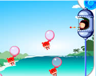 Bubble gum teoteurigi kutyás macskás HTML5 játék