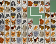 Dog mahjong 2 kutyás macskás HTML5 játék